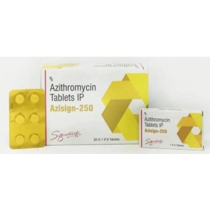 아지스로마이신 항생제 Azisign 250mg 120정