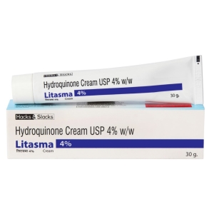 하이드로퀴논 4%  Litasma-4% 크림 30g     3통 / 6통