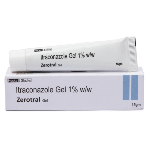 이트라코나졸(Itraconazole)연고  Zerotral Gel 15g  3통