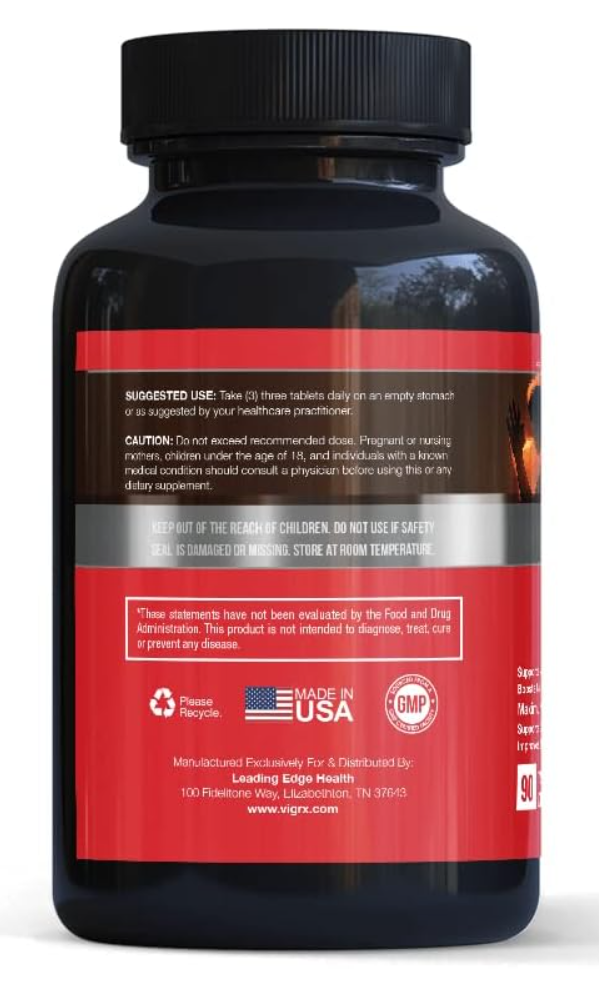 [VigRx] Nitric Oxide Support  90정