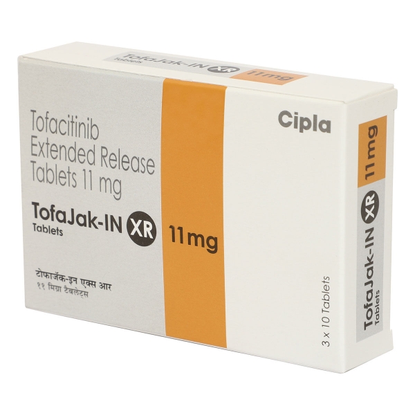다국적 제약사 CIPLA / 토파시티닙 서방정 11mg  젤잔즈 제네릭 TOFAJAK - XR 11mg  30정