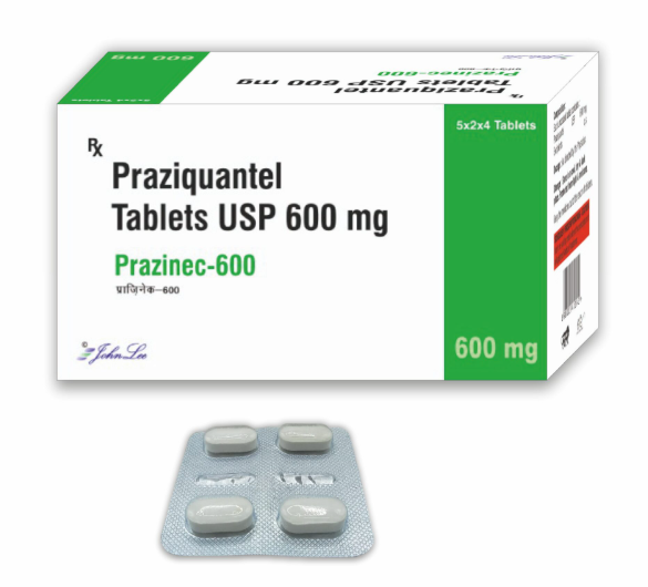 [간 폐 디스토마치료제] 프라지콴텔 PRAZICHRIST 600mg 구충제 1박스 (40정)