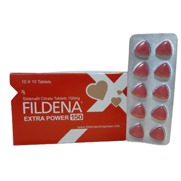[비아그라 제네릭]) 필데나 extra power 150mg  100정 유통기한 2027년 4월