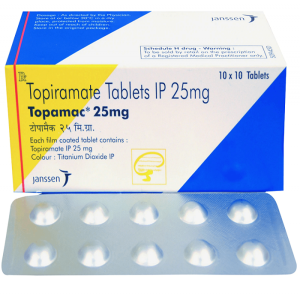 [1박스한정] 얀센제조 토피라메이트  Topamc 25mg  100정