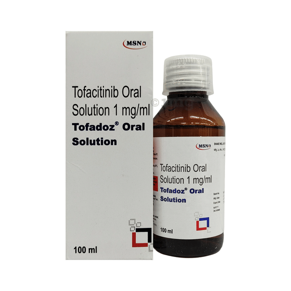 [MSN Laboratories]  토파시티닙 오랄 솔루션  Tofadoz Oral Solution 100ml 3통