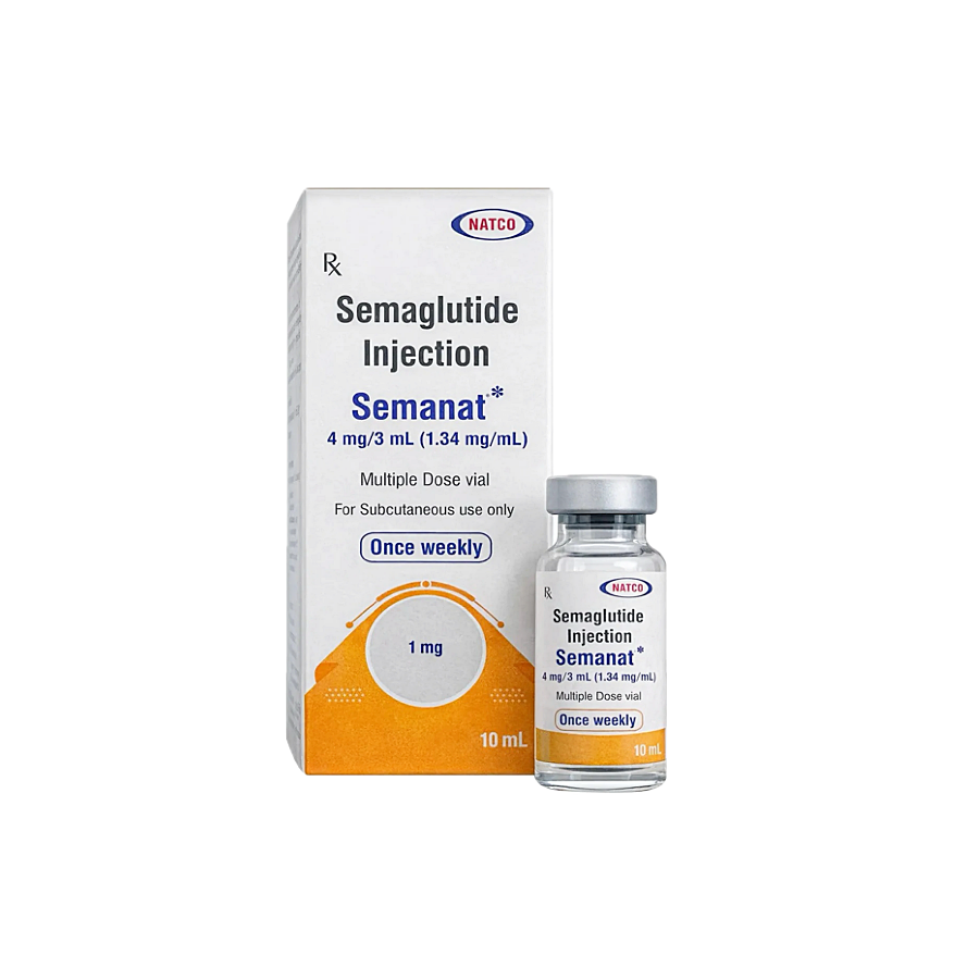 [가성비 원탑] 위고비 제네릭 세마낫 Semanat 2mg / 4mg / 8mg   1Vial (1개월분)