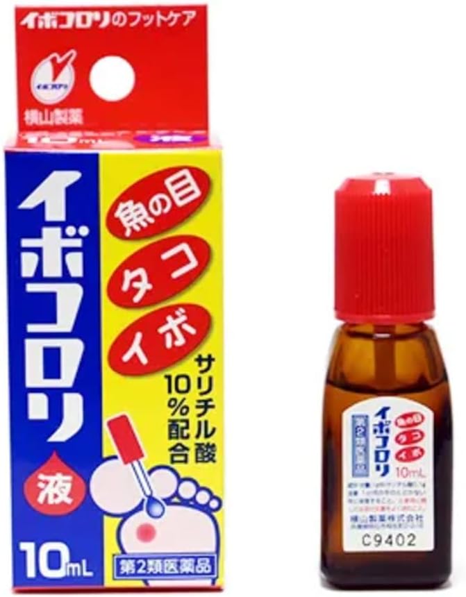 이보코로리 티눈 치료약 액 10ml 【6개 세트】