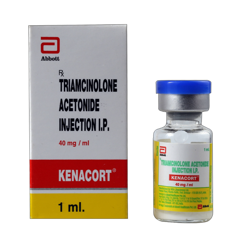 (트리암시놀론 아세토나이드 현탁주사) Kenacort 40 mg Injection 1 mL 3통