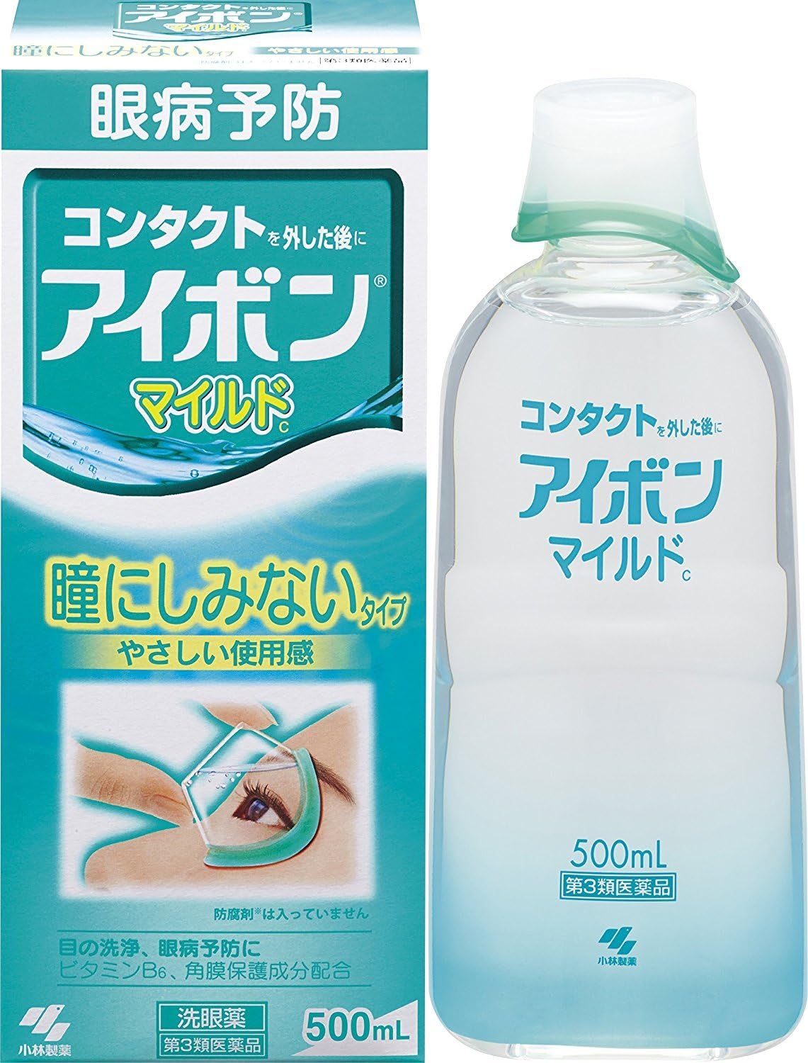 아이봉 마일드 눈에 시리지 않는 타입 500ml 【2개 세트】