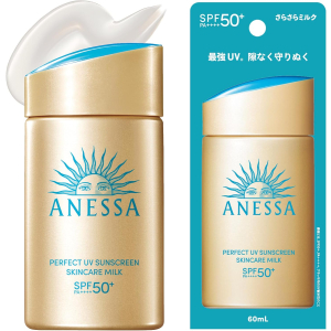 아네사 퍼펙트 UV 스킨케어 밀크 NA  선크림 퍼펙트 UV SPF50+ PA++++ 60ml 【3개 세트】