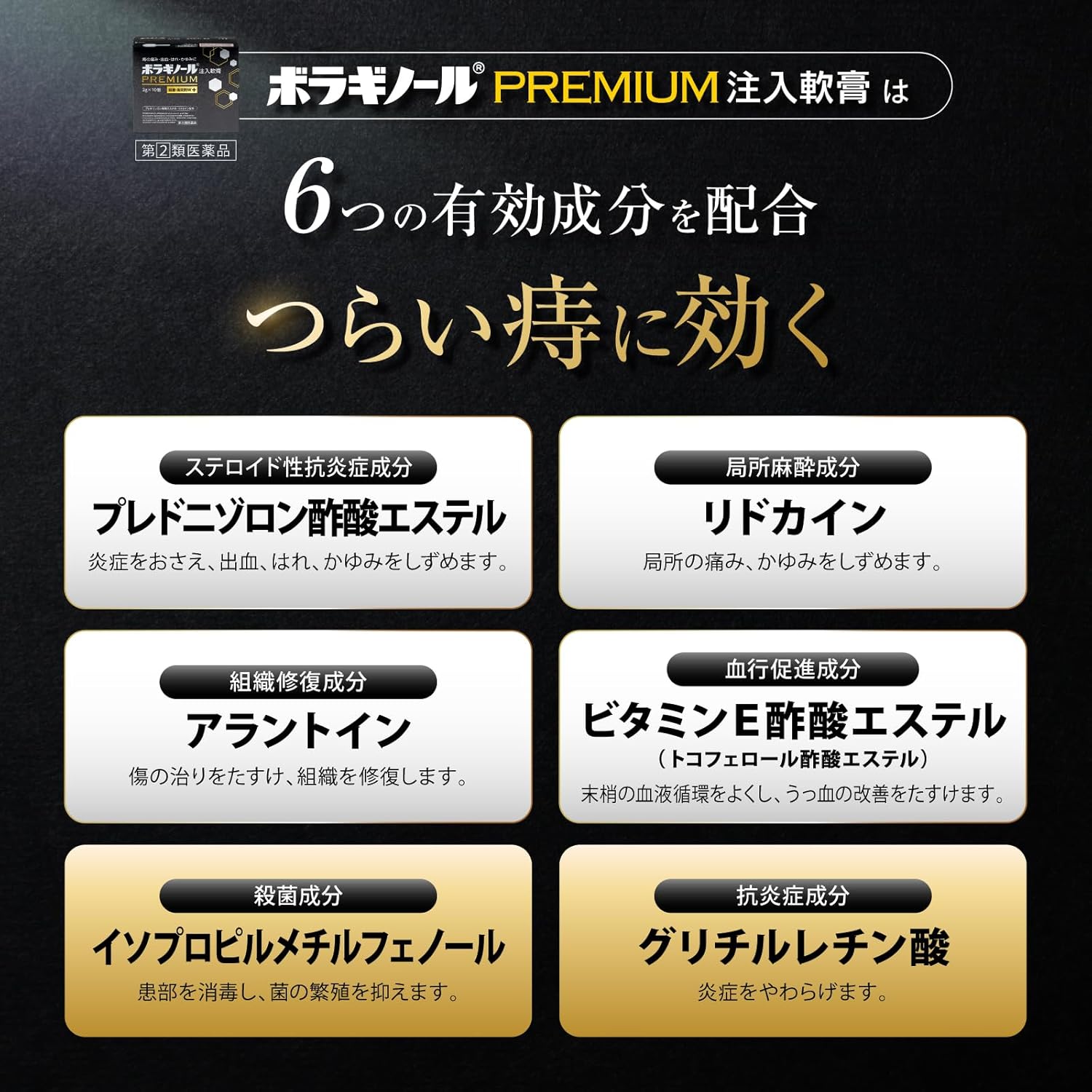보라기놀 프리미엄 주입 연고 2g×10개