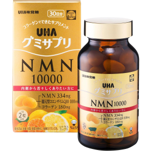 UHA 구미새플리 NMN10000 시트러스 믹스 맛 30일분 보틀 60정