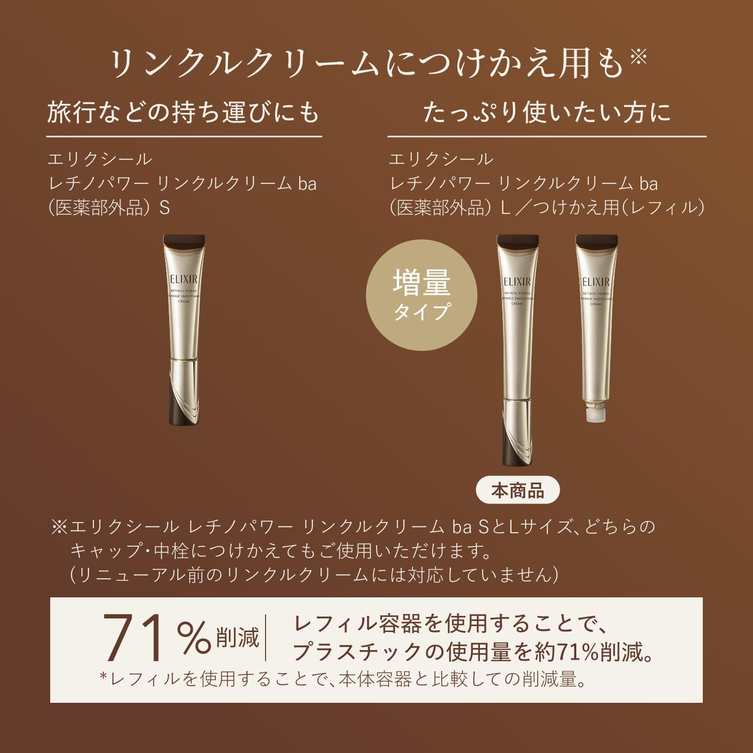 엘릭시르 주름 개선 크림 레티노파워 링클크림 ba L 본체 22g
