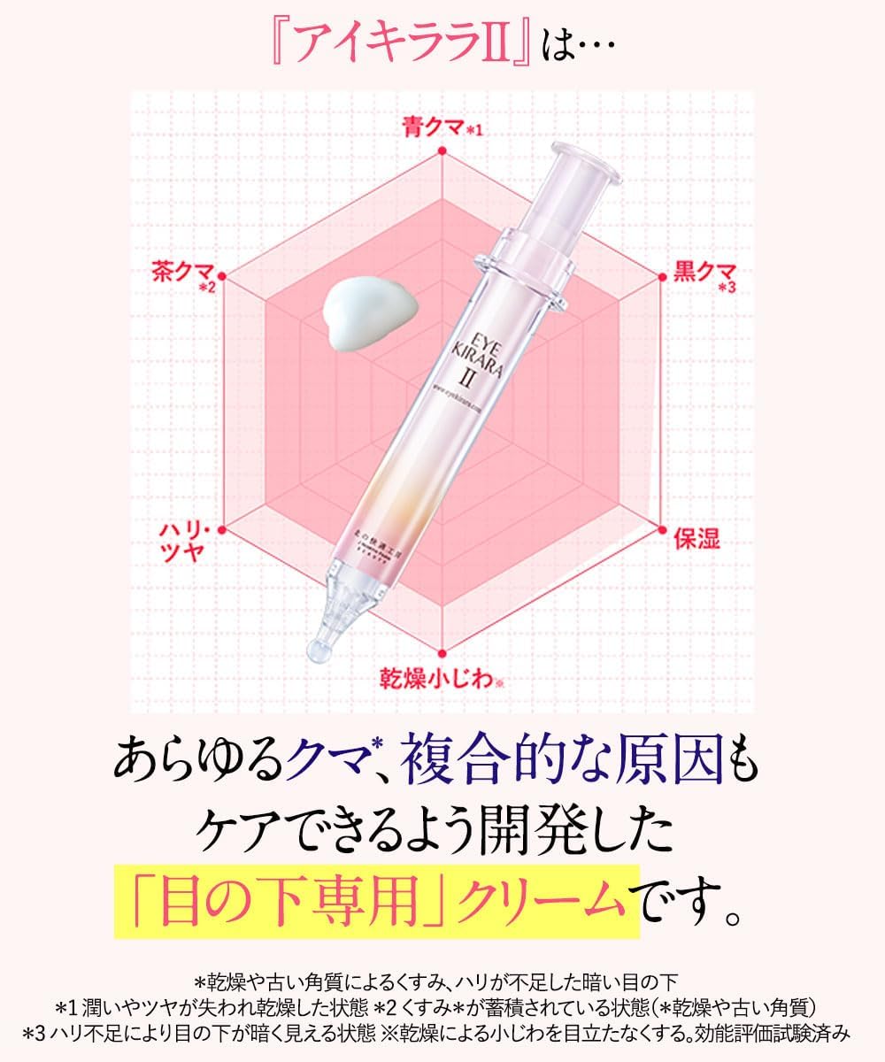 눈 밑 전용 다크서클 케어 아이키라라 II 10g