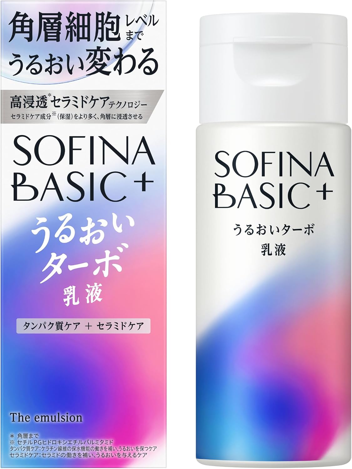 소피나 BASIC⁺ 우루오이 터보 로션 120ml 【2개 세트】