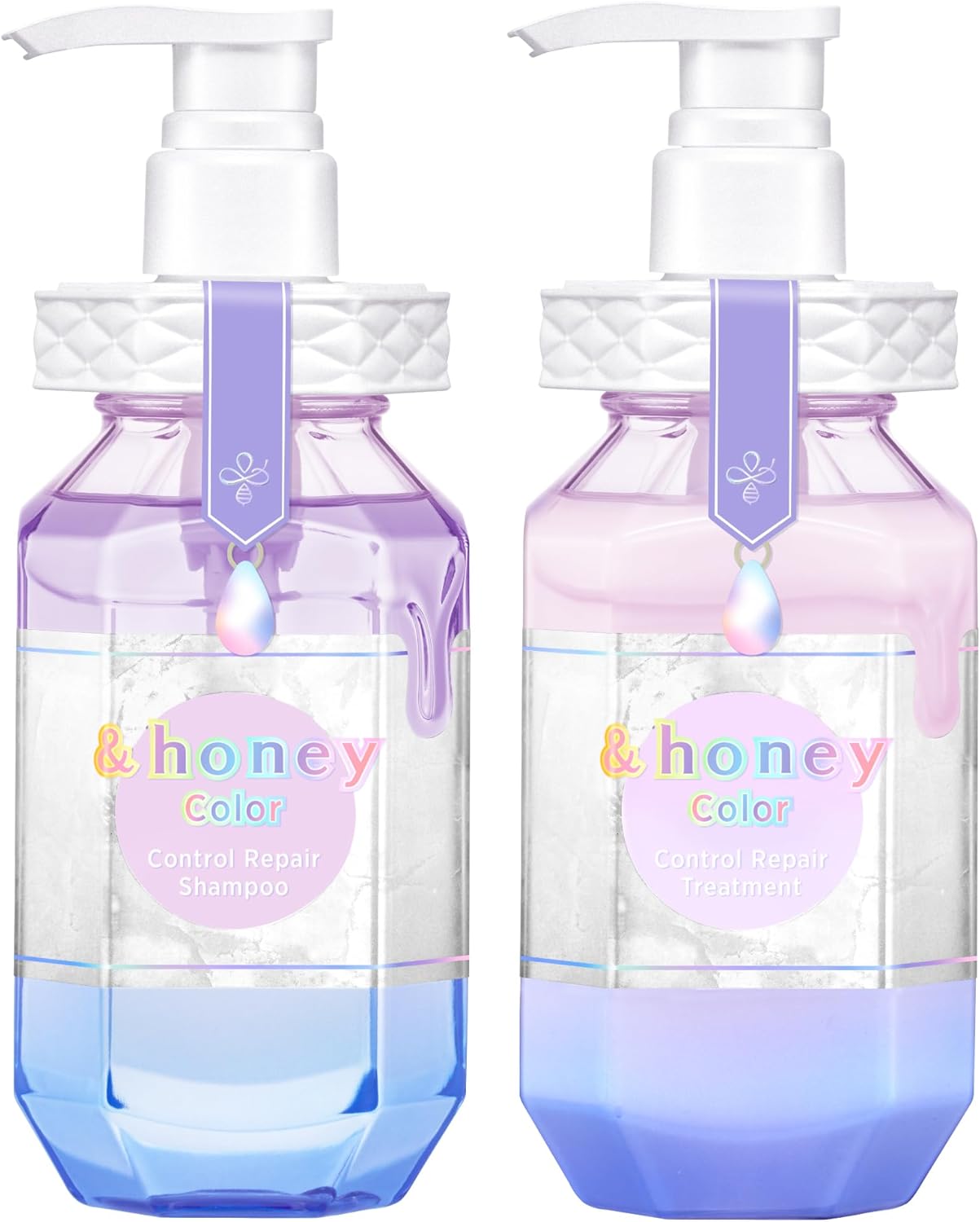 앤허니(&honey) 컬러 컨트롤 리페어 샴푸 & 트리트먼트 세트