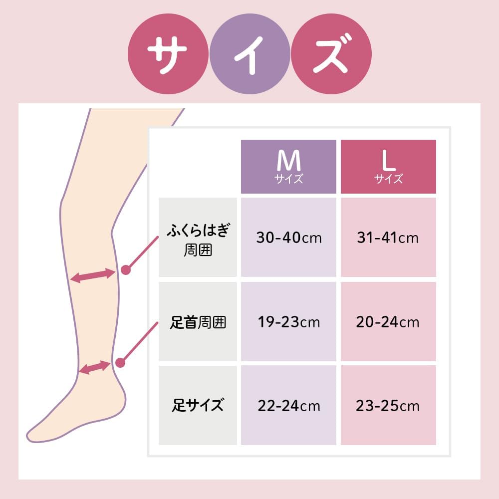 베이비 고릴라의 압착(ベビーゴリラのひとつかみ) 착압 착용 양말 종아리용 M사이즈