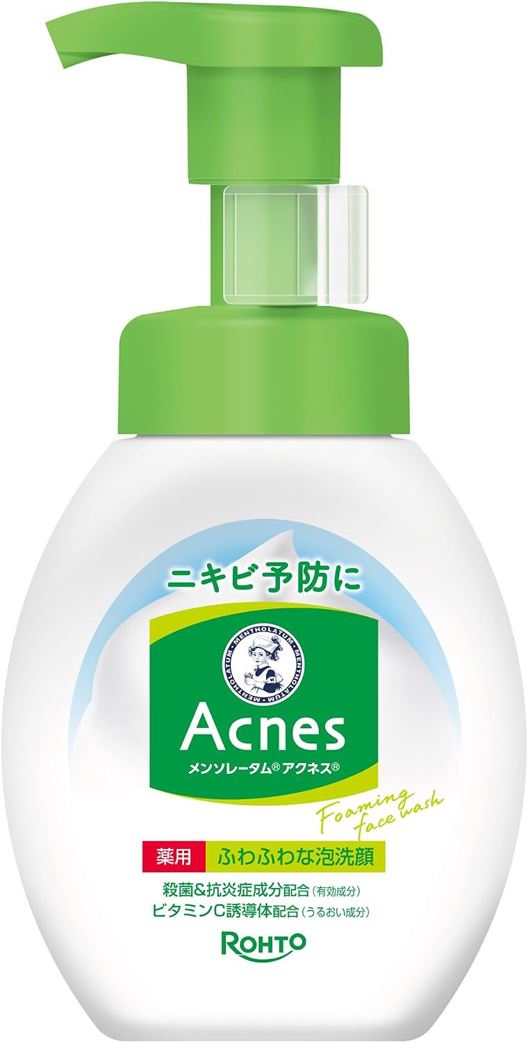 아크네스 약용 퐁신퐁신한 폼 클렌징 160mL 【3개 세트】