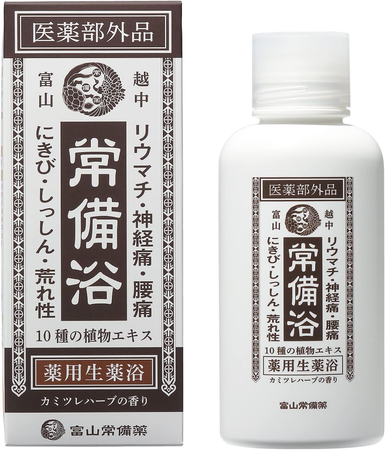 토야마 상비약 약용 입욕제 상비욕 400mL 카모마일 허브 향