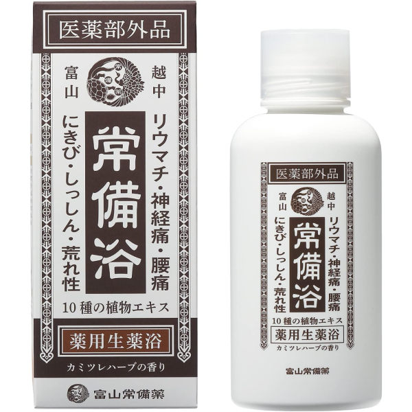 토야마 상비약 약용 입욕제 상비욕 400mL 카모마일 허브 향
