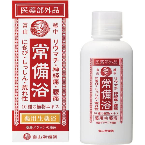 토야마 상비약 약용 입욕제 상비욕 400mL 약탕 향