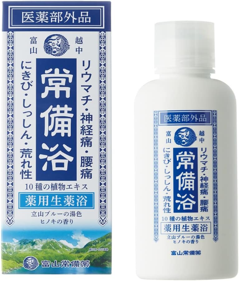 토야마 상비약 약용 입욕제 상비욕 400mL 히노키 향